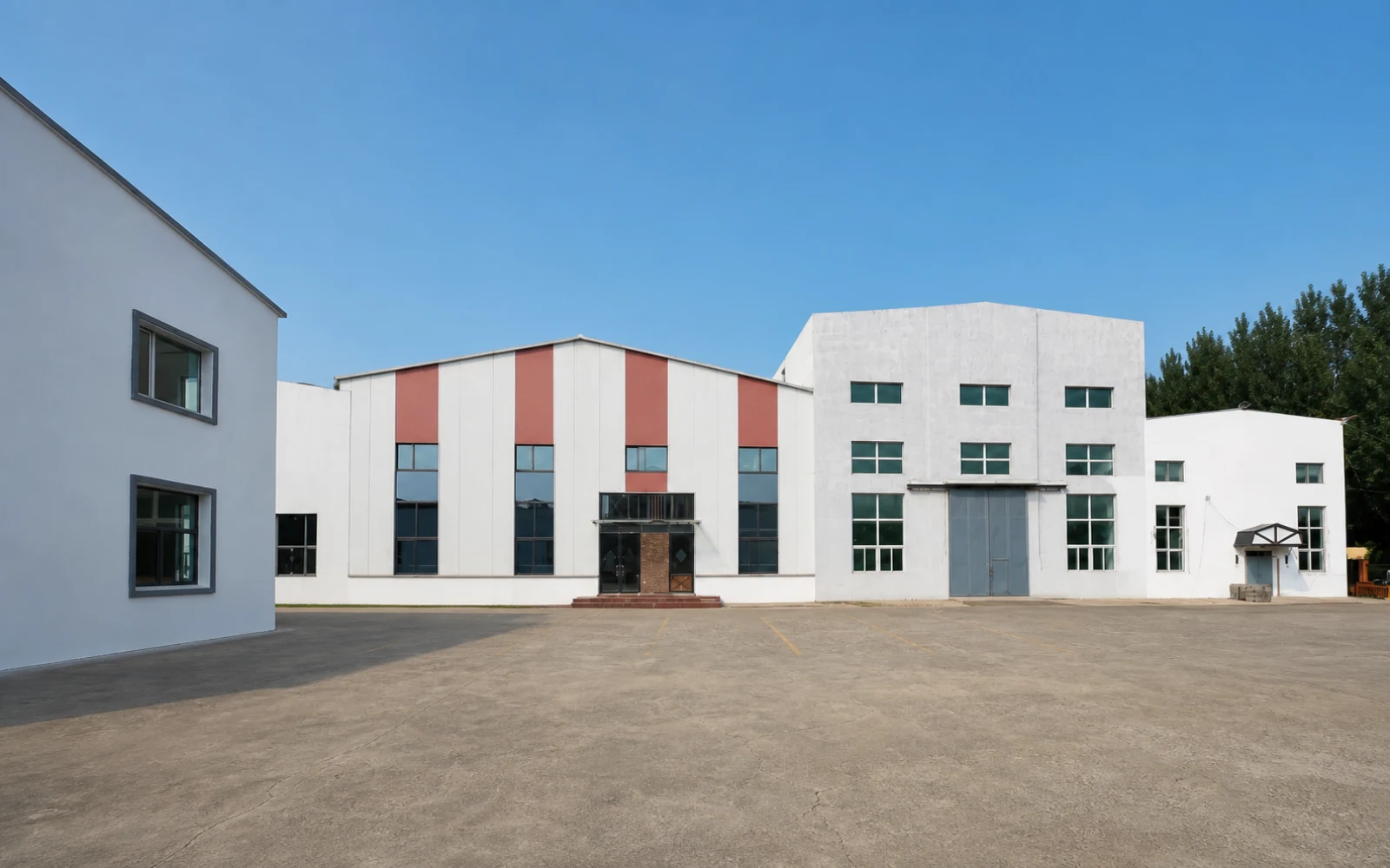 Exterior of the Shenyang transformer manufacturing facility