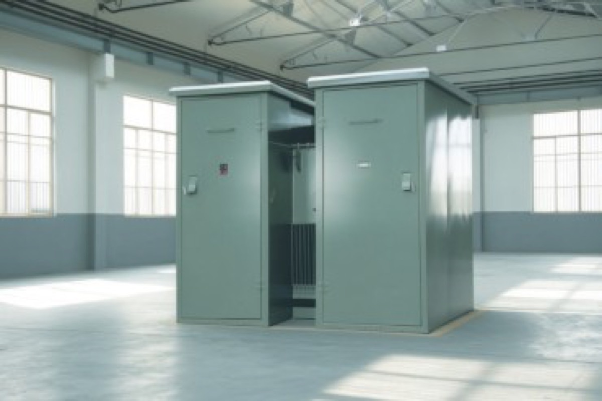 Product view of a combined transformer