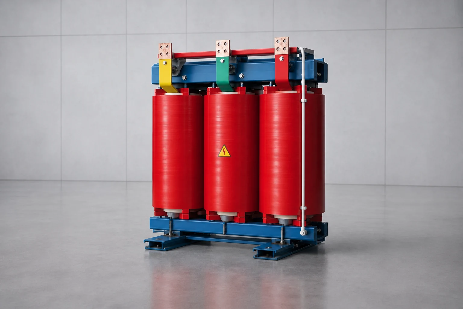 Product view of a dry-type transformer