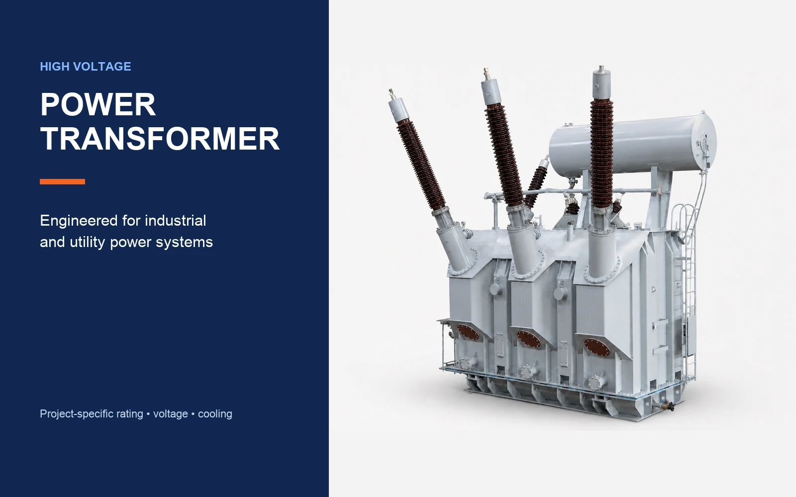 High voltage power transformer product overview